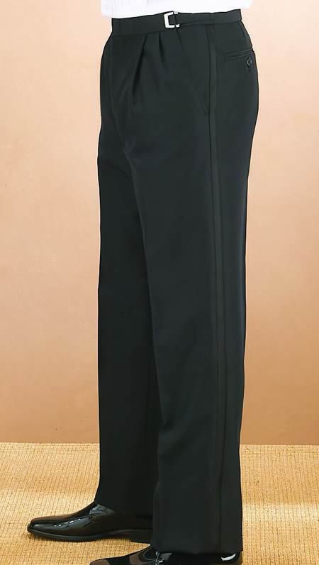 ADJUSTABLE TUXEDO PANTS